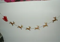 Guirlande traîneau du Père Noël — photo 2