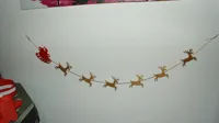 Guirlande traîneau du Père Noël — photo 3