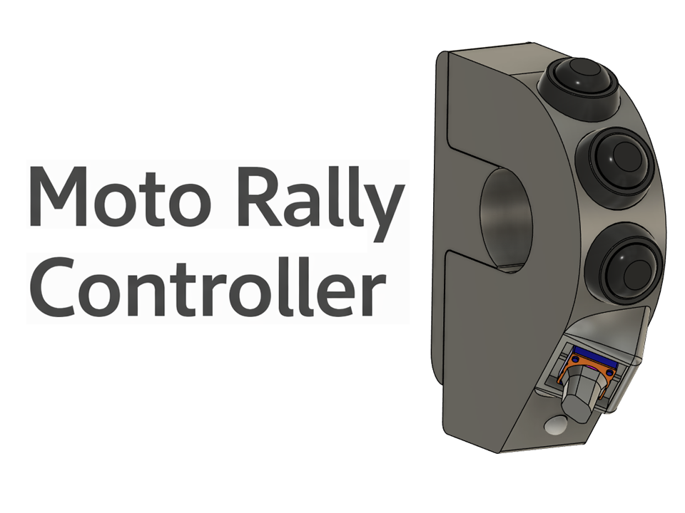 Motorcycle Rally Navigation Controller MotoButtons