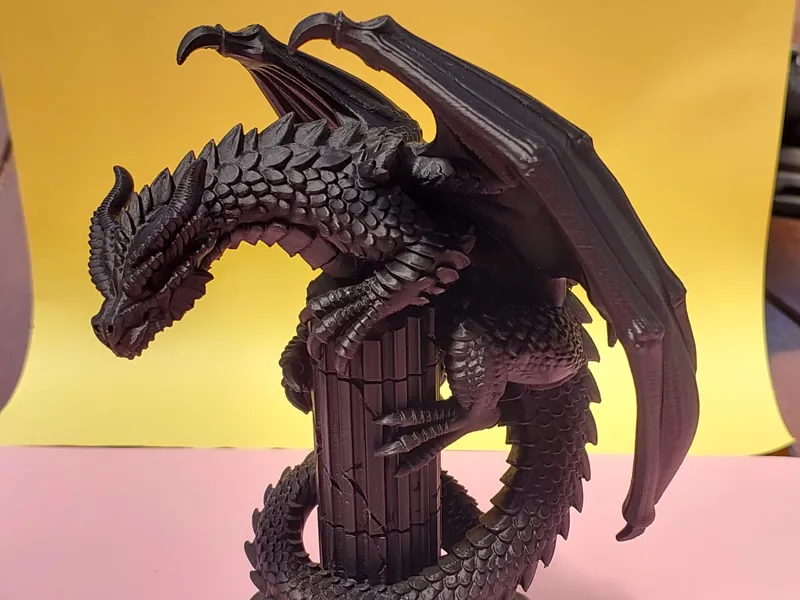Majestic Perched Dragon - The Apex Drake