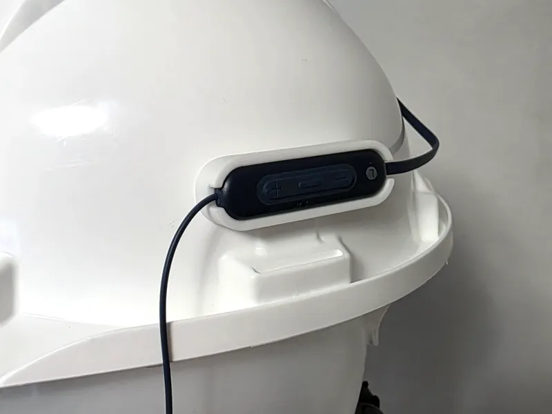Sony WI-C100 adhesive holder for safety helmet