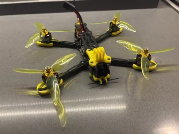 Marco decorativo: GEPRC Mark 4 5 inch Complete TPU Kit V1 — vista de referencia 3
