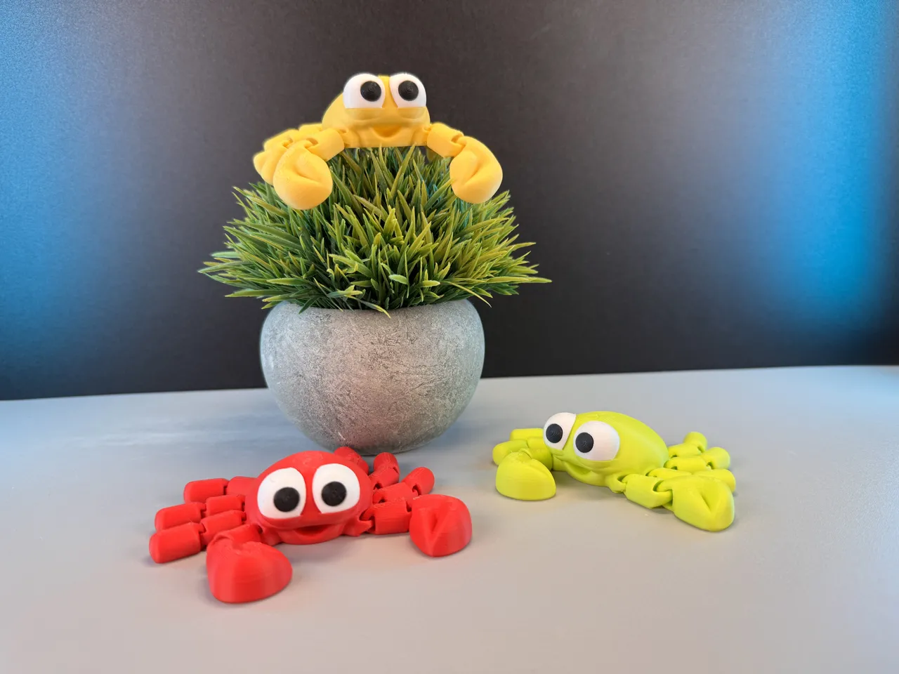 Articulated Cute Crab view 4
