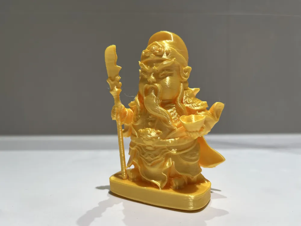 Guan Yu adorable versión Q Guan Yu Segundo Guan adorno - Modelo de ...