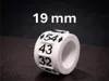 19mm Diam (2 or 3 digits) - Mulitocor - 012mm fine print