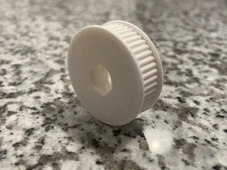 50 Tooth GT2 Pulley for a 3/8 in Hexshaft