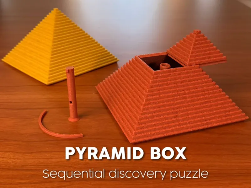 PYRAMID BOX | SEQUENTIAL DISCOVERY PUZZLE