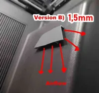 Ver. B) 1.5mm Downwards + Doorside Airflow, PETG