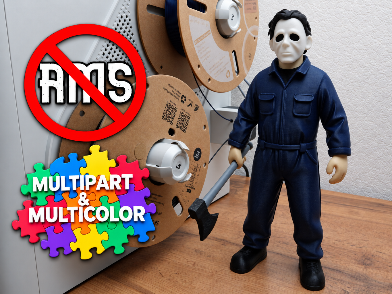 Michael Myers [ Halloween ] - 3D printed People, in stock in India