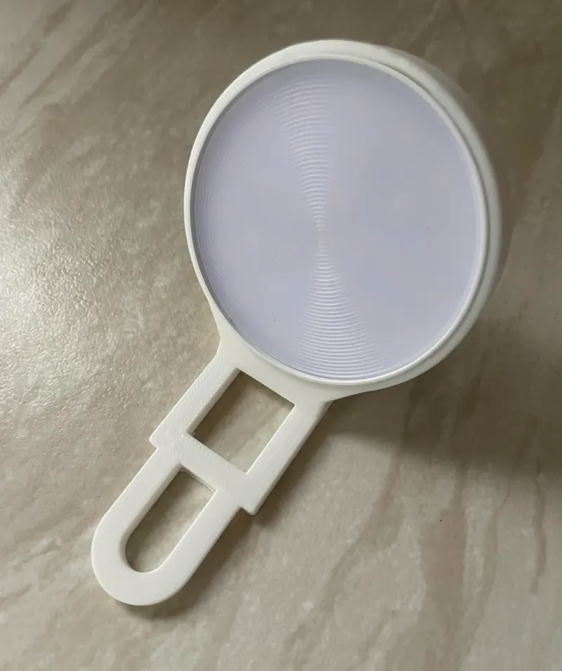 lithophane light holder strimsäv ikea