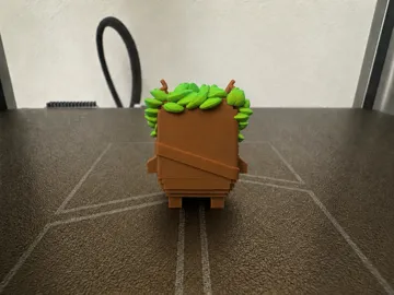 Modelo para impresión 3D: Fortnite Bush Sprite — vista de referencia 3