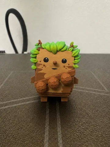 Modelo para impresión 3D: Fortnite Bush Sprite — vista de referencia 2