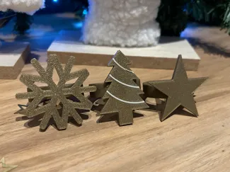 X-mas napkin rings
