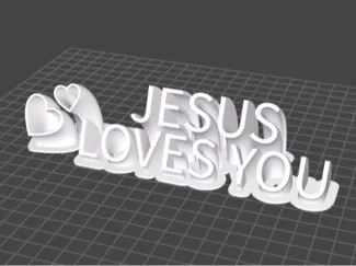 Jesus loves you