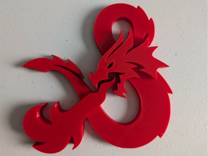 D&D Logo 3D