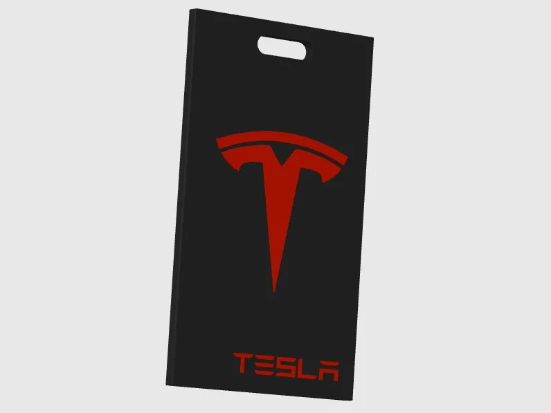 Porte carte tesla