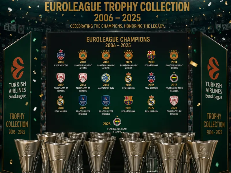 EuroLeague Trophy Collection 2006–2025