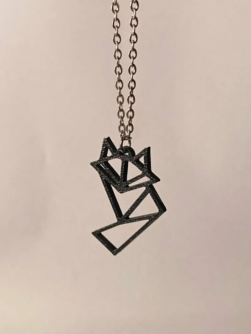 Origami fox pendant / earrings - 13/14 collection