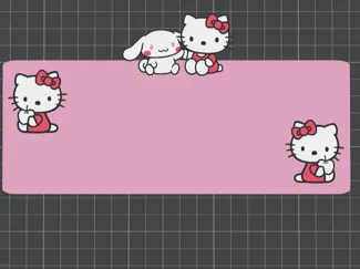 Hello Kitty Name Plate
