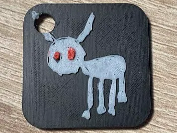 Drake-for all the dogs keychain