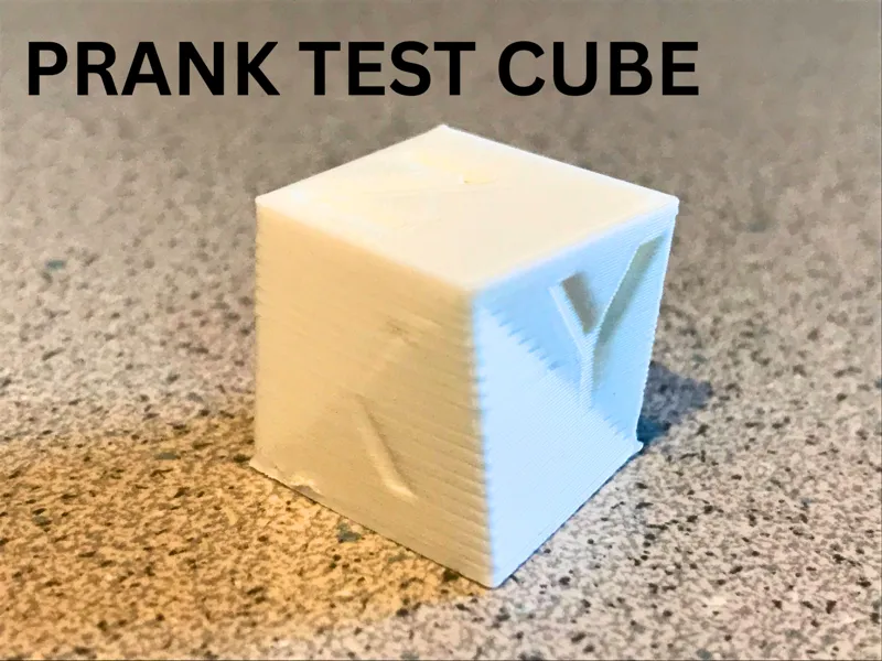 PRANK TEST CUBE trick your friends