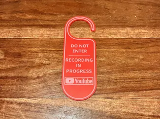 Youtube Door Hanger