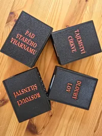 Campaign boxes - 38mm height - EN&CZ, multicolor+engraved