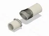 32mm swivel steerable/reversible vacuum cleaner connector