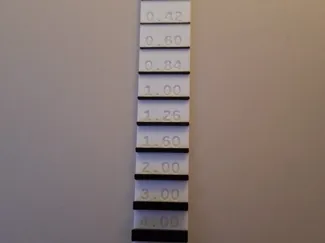 Size Thickness Measurement Tool for 0.4mm nozzle