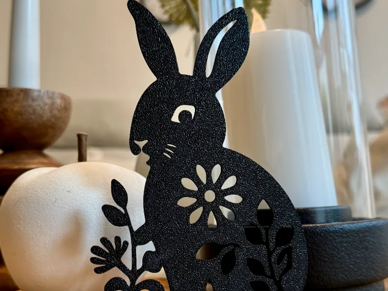 Blumen Hase Aufsteller