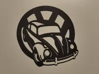 Déco murale Coccinelle Volkswagen — photo 1