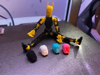 Têtes supplémentaires pour figurine Dummy 13 — photo 4