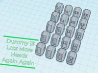 Têtes supplémentaires pour figurine Dummy 13 — photo 1