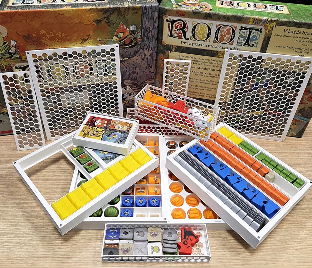 ROOT 桌游收纳盒 (模块化盒子) - 免费 3D 打印模型 - MakerWorld