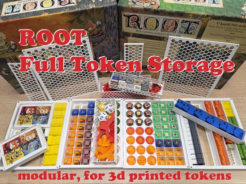 ROOT Board Game Insert (Modular Boxes)