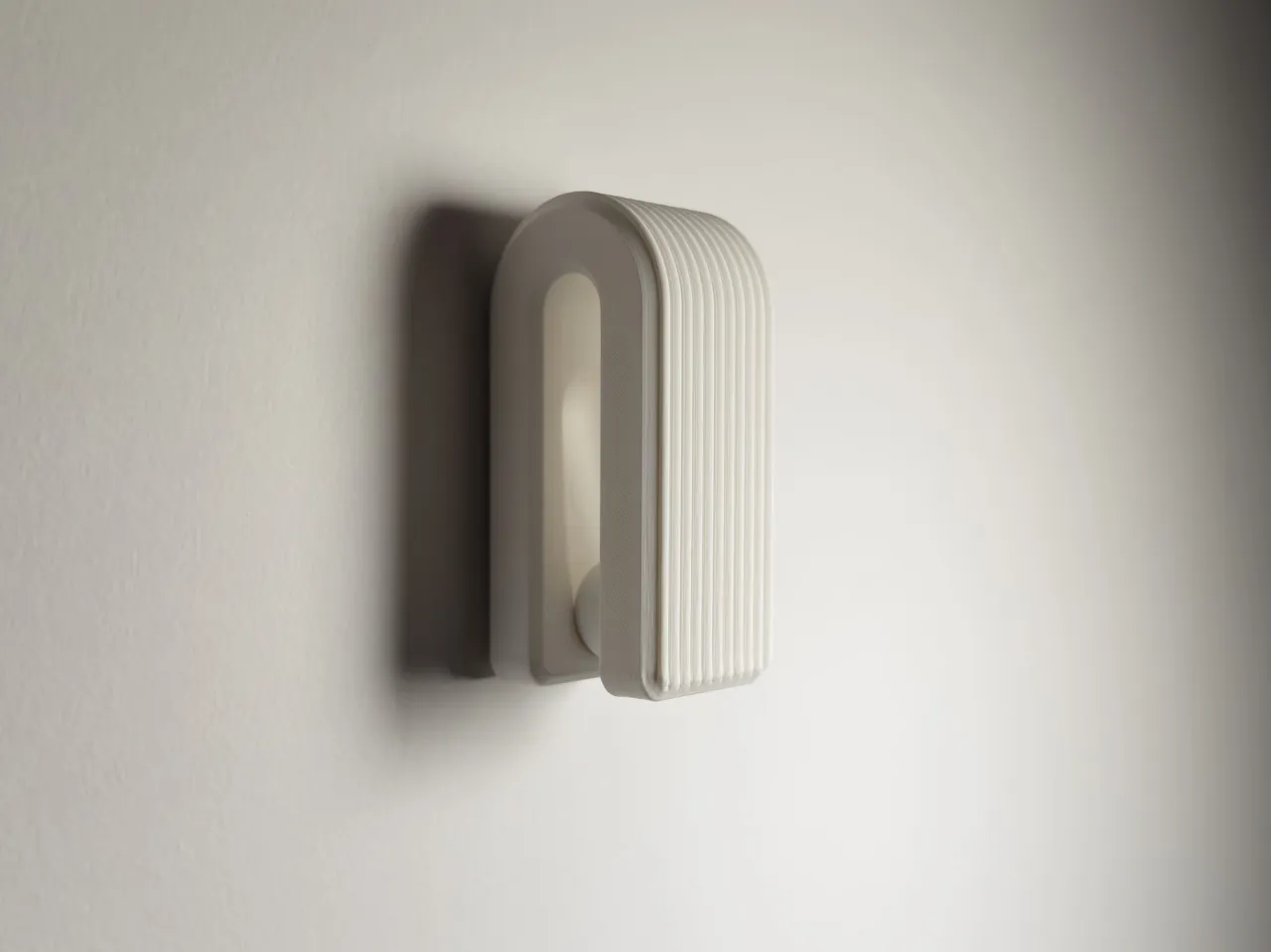 Auto-locking Hanger - Gravity Towel Hook - Ribbed view 2