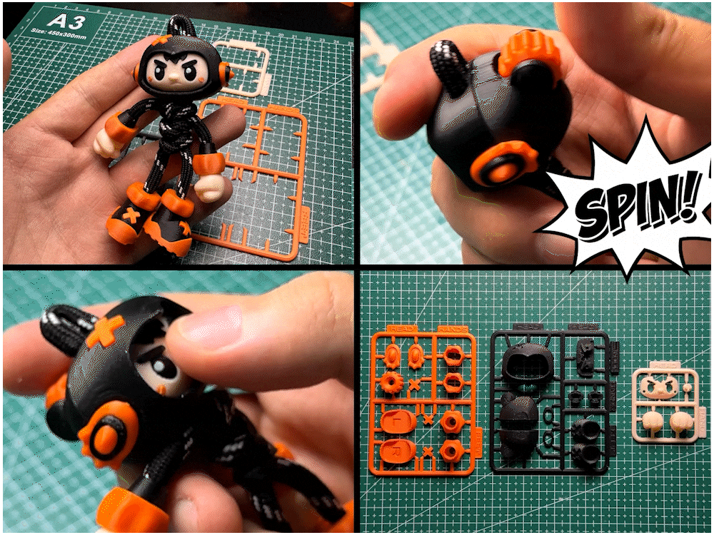 CORDPAL | Fidget-Figure | Kit-Card
