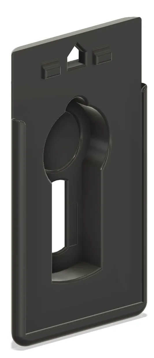 Badge Holder w/ RSA Token (Double/Single) - Free 3D Print Model ...