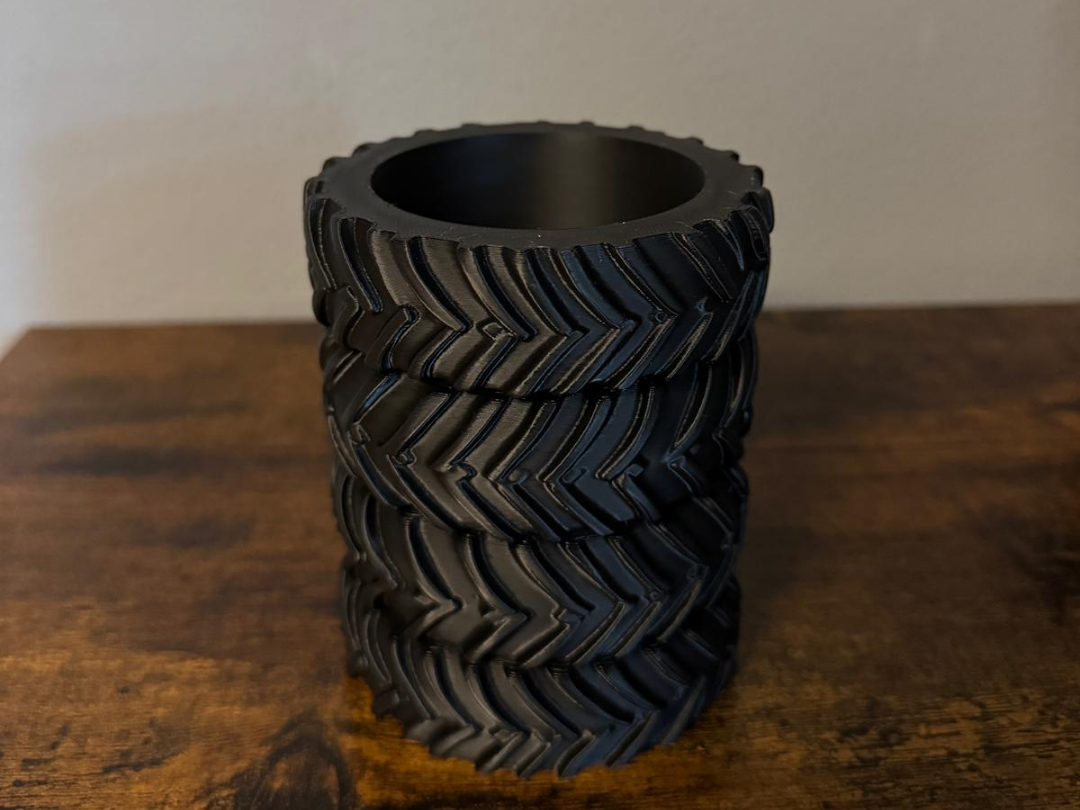 Tractor Tire Desk Organizer