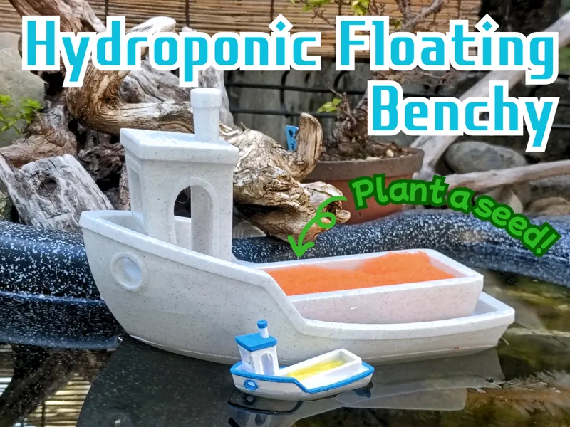 Hydroponic Floating Benchy