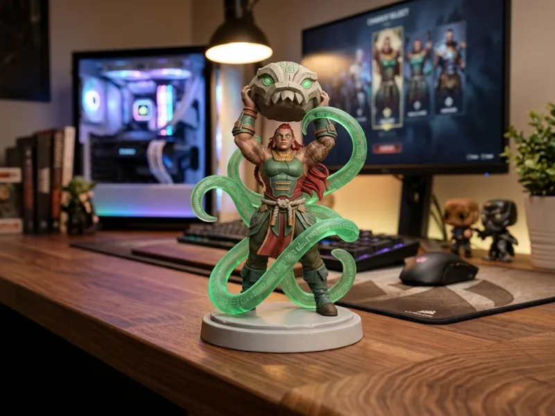 Illaoi, Kraken Priestess - LoL Figurine