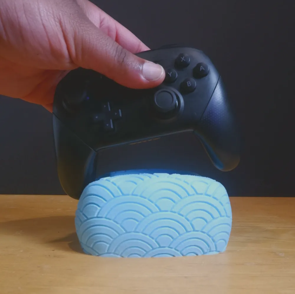 Textured Controller Stand 4 Bundle - Japanese Wave by UnchainedHobbies ...