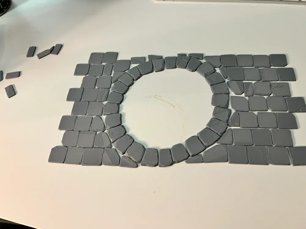 Circular Modular Models modular floor tile circular by byH - MakerWorld