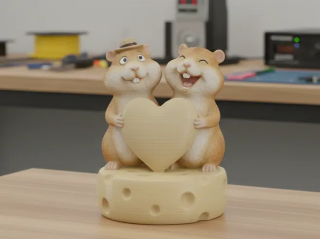 Love Hamsters – Valentine Couple
