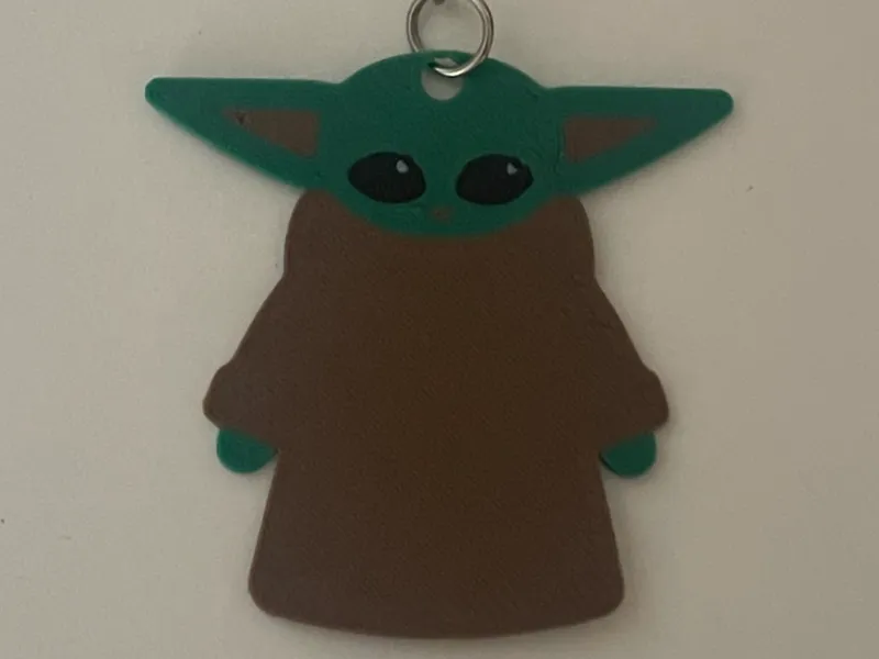 Grogu Keychain