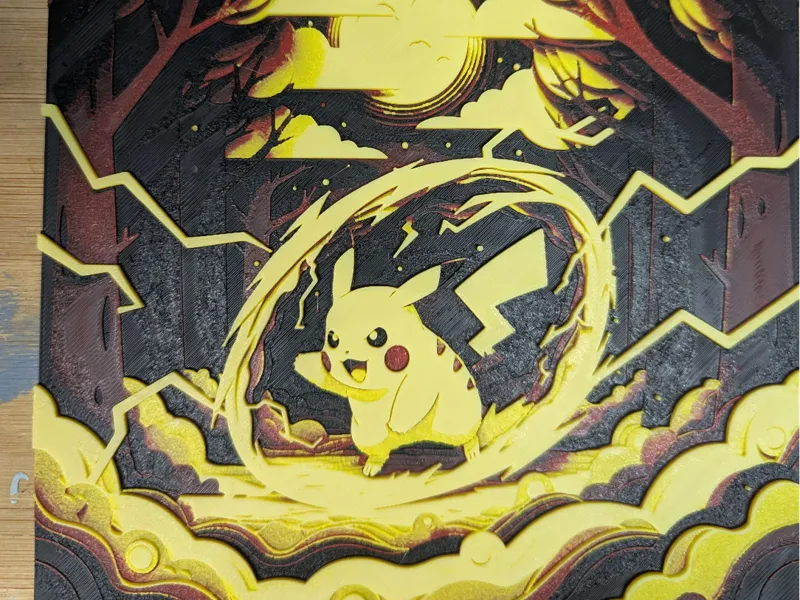 hueforge pikachu