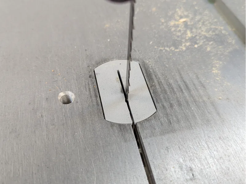 Insert for Emco Swing Bandsaw