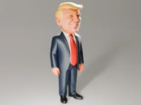 Trump bobble head