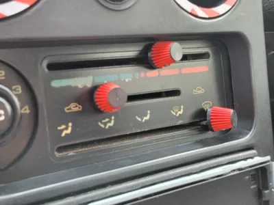 Miata HVAC Knobs - Cold Air Intake