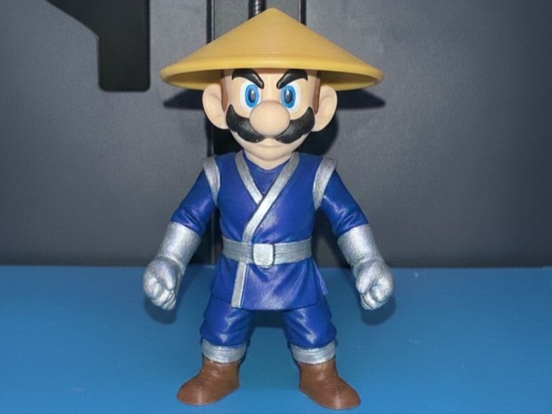 Luigi mario mortal combat